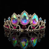 Princess Wedding Bridesmaid Tiara Girl Crystal Rhinestones Hair Ornaments