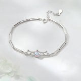 Princess & Knight Moonstone Bracelet Set