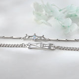 Princess & Knight Moonstone Bracelet Set