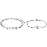Princess & Knight Moonstone Bracelet Set