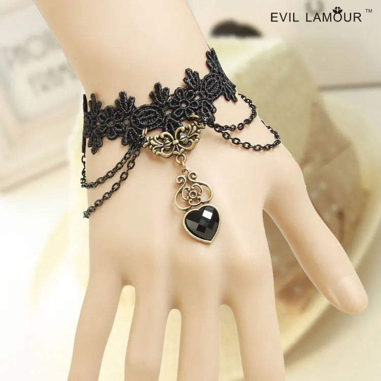 Princess Sweet Lolita Bracelet Love Lace Women's DIY Jewelry