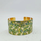 Silver Plated Flower Bracelet Bangle for Women Girls
