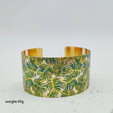 Silver Plated Flower Bracelet Bangle for Women Girls
