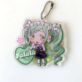 Pripara Anime Keychain Set - Laala, Mirei, Sophy, Dorothy, Acrylic Strap