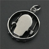Prison Skull Pendant 316L Stainless Steel Ghost Justice Pendant