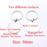 Couples Pet Name Keyring Lovers Keychain Gift