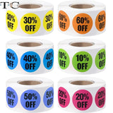 500Pcs 2.5cm Round Product Label Sticker for Packaging