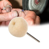 10PCS 2.35mm Polishing Tool Woollen Wheel Jewelry Grinding Abrasive Tool
