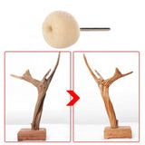 10PCS 2.35mm Polishing Tool Woollen Wheel Jewelry Grinding Abrasive Tool