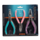 3pcs Jewelry Making Needle Cutting Pliers Hand Wire Cut DIY Jewelry Tool Set