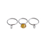 4 Claw Ring-Shape Diamond Display Holder Bare Gem Ring Stone Holder