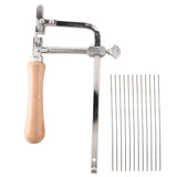 Adjustable Saw Bow Wooden Handle Jewelry Saw Frame