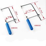 Adjustable Saw Bow with 12 Saw Blade Jewelry Saw Frame