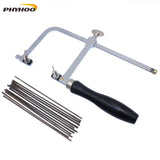Adjustable Saw Bow with 144 Piece Saw Blade Jewelry Saw Frame DIY Making Tool