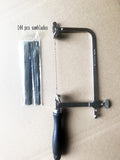 Adjustable Saw Bow with 144 Saw Blade DIY Jewelry Tool