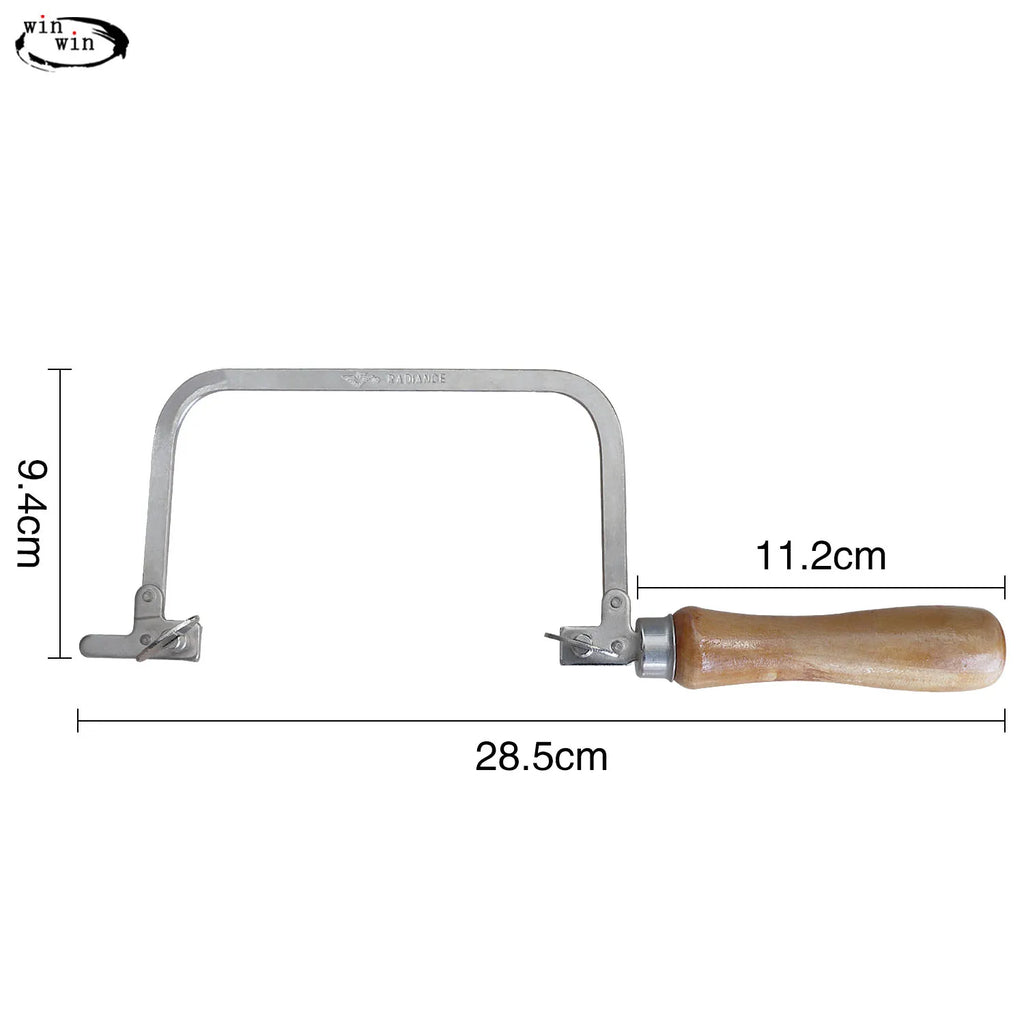 Adjustable Mini Hand Saw Frame for Woodworking and Jewelry Making