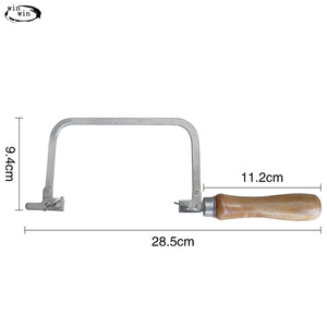 Adjustable Mini Hand Saw Frame for Woodworking and Jewelry Making
