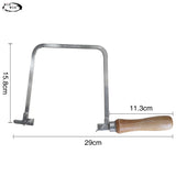 Adjustable Mini Hand Saw Frame for Woodworking and Jewelry Making