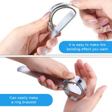 Professional Bracelet Bend Machine Bangle Reusable Portable Bender Bending Tool
