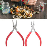DIY Jewelry Pliers High Carbon Steel Anti-Slip Handle for Craft Making