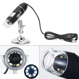1600X USB Digital Microscope Camera Magnifier Zoom Stand