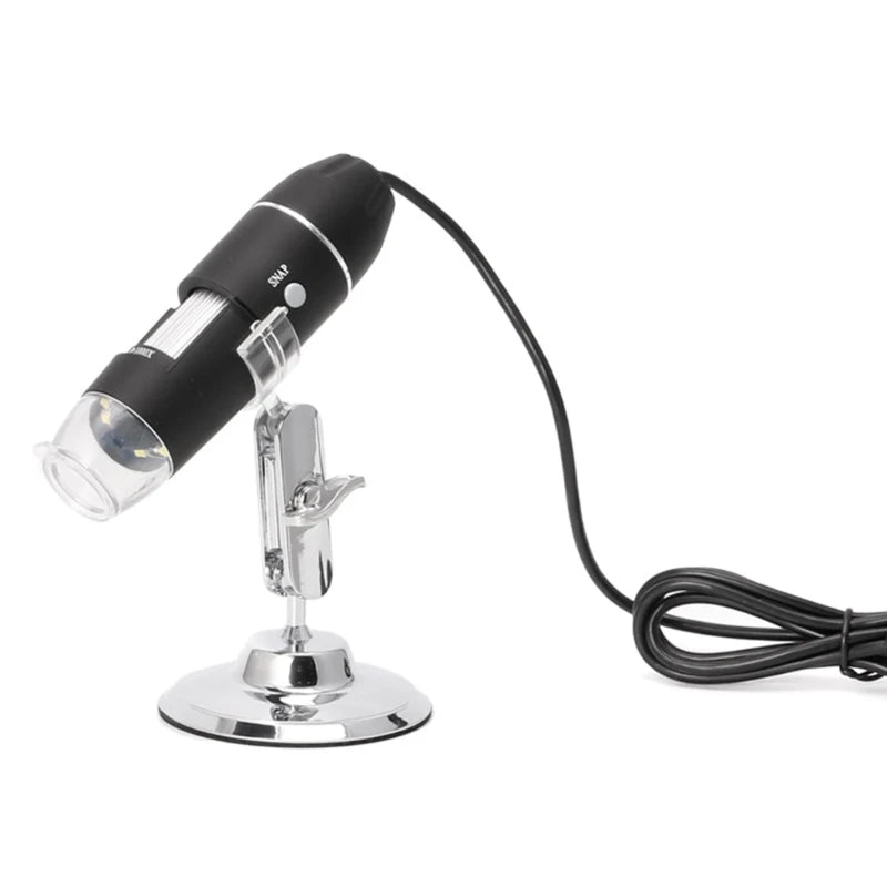 1600X USB Digital Microscope Camera Magnifier Zoom Stand