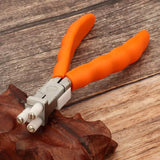 Double Flat & Round Jewelry Nylon Jaw Pliers For Jewelry Making Tool