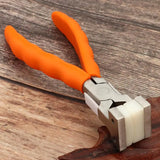 Double Flat & Round Jewelry Nylon Jaw Pliers For Jewelry Making Tool