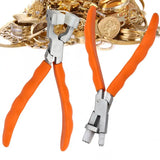 Double Flat & Round Jewelry Nylon Jaw Pliers For Jewelry Making Tool
