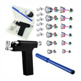 Professional Ear Piercing Gun Tool Set Steel Ear Nose Navel Body Kit
