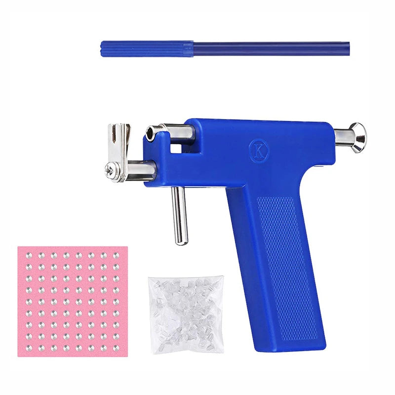 Ear Piercing Gun Tool Set with Steel Studs