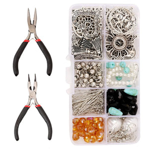 Vintage Ethnic Dangle Earrings DIY Making Supplies Kit