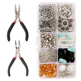 Vintage Ethnic Dangle Earrings DIY Making Supplies Kit