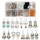 Vintage Ethnic Dangle Earrings DIY Making Supplies Kit