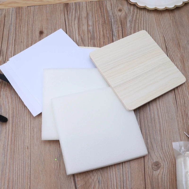 6x6 inch 6 Layer Flower Press Kit, Small Leaf Plant Press Set