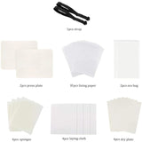 6x6 inch 6 Layer Flower Press Kit, Small Leaf Plant Press Set