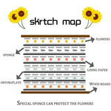 Professional Flower Press Kit 6 x 6 inch 6 Layers Small Leaf Plant Press Set