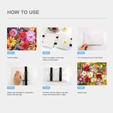 Professional Flower Press Kit 6 x 6 inch 6 Layers Small Leaf Plant Press Set