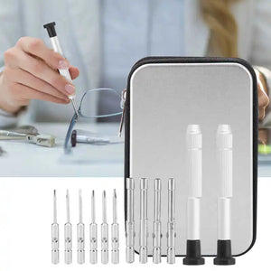 Professional Glasses Screwdriver Tool Kit Eyeglass Repair Set