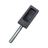 Graphite Crucible Silver Bar Mould Handle Iron Melting Casting Scrap Pour Tool