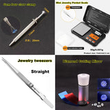 Professional Diamond Gems Tester Pen Portable Gemstone Selector Tool