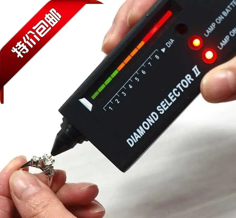 High Accuracy LED Diamond Tester Jewelry Gem Selector Test Pen Tool