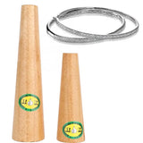 Wooden Bangle Mandrel Bracelet Adjuster Jewelry Making Tool
