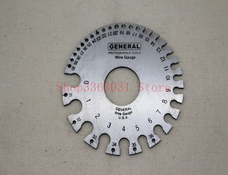 Jewelry Wire Gauge Tool for Metal Measurement