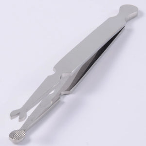 Labret Holding Tool Tweezers 316L Stainless Steel Holder Pliers