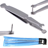 Labret Holding Tool Tweezers 316L Stainless Steel Holder Pliers