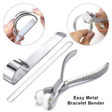 Metal Bracelet Bend Machine Bangle Reusable Bender Jewellery Bending Tool