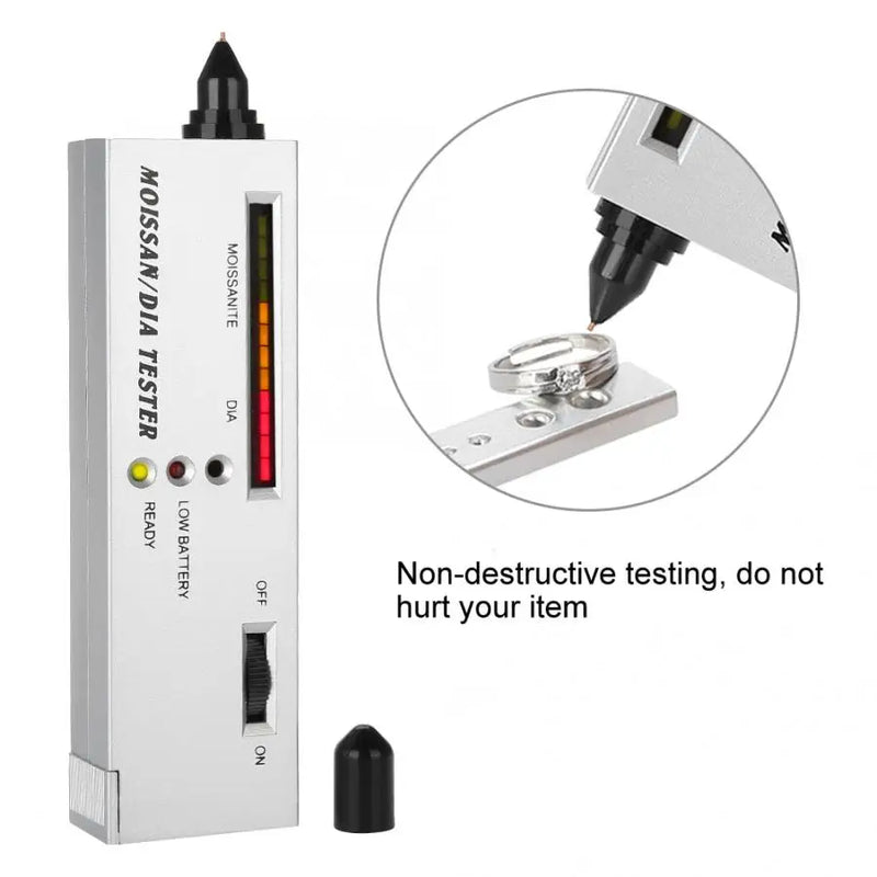 Moissan LED Indicator Tester Detects True Moissanite