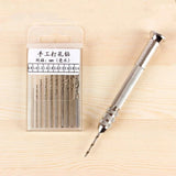 Professional Pin Vise Hand Drill Bits Manual Craft Drill Sharp Mini Twist Drill