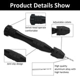 Precision Pin Vise Hand Drill Bits Set, Mini Twist Drill Bits (0.8-3.0mm)